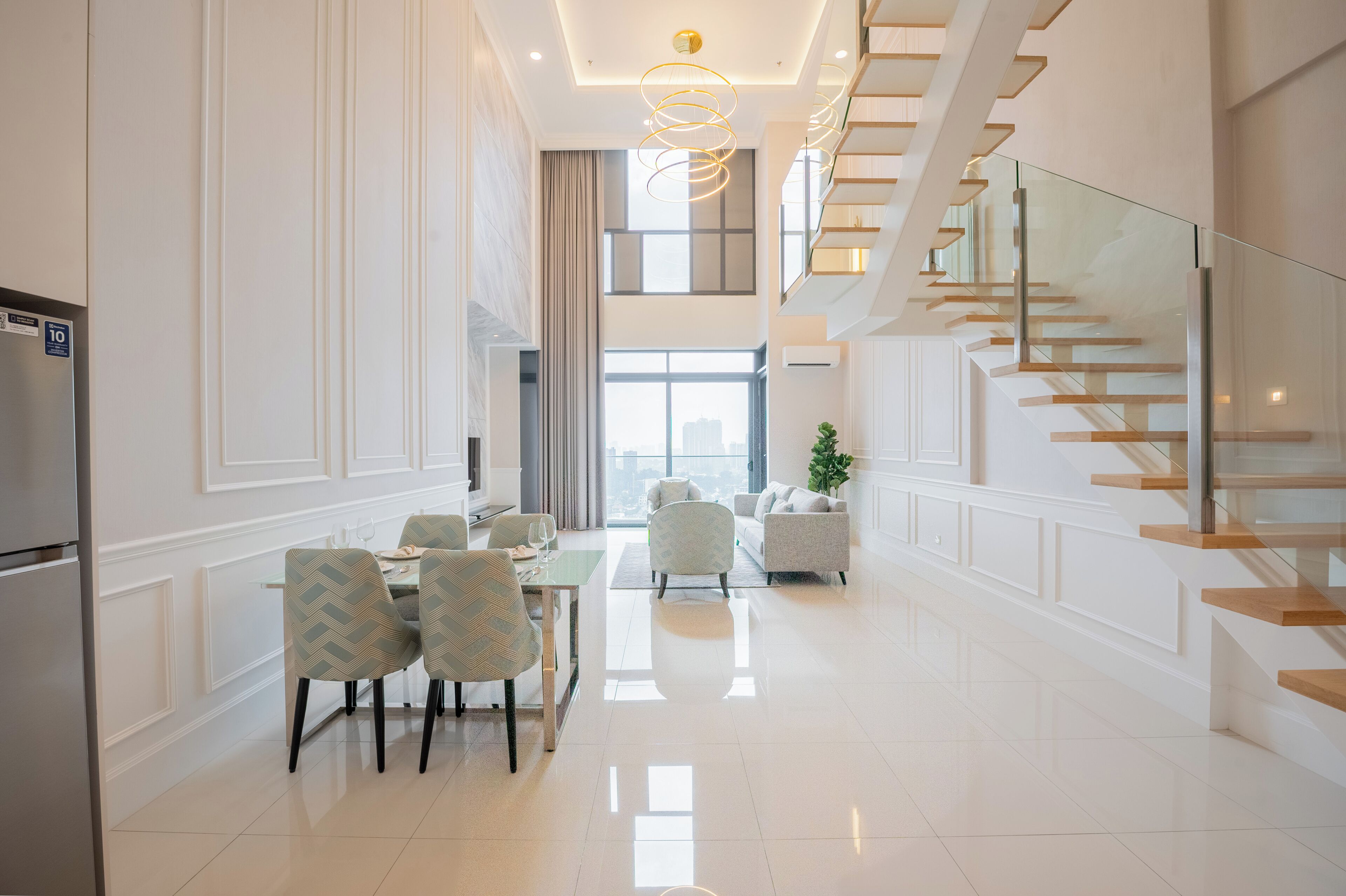 Duplex, City View | Ruang tamu