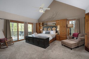 6 bedrooms, iron/ironing board, WiFi, bed sheets - Camp Higher Ground Big Canoe GA (Big Canoe)