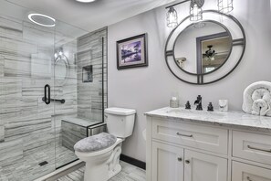 Sèche-cheveux, serviettes fournies