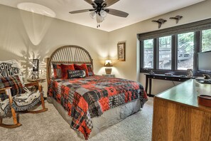 2 chambres, fer et planche à repasser, Wi-Fi, draps fournis