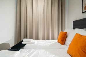 2 Schlafzimmer, Bügeleisen/Bügelbrett, kostenloses WLAN, Bettwäsche