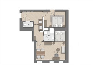 Floor plan - Vienna Residence, Prater - Exhibition Center #6460 (Vienna)
