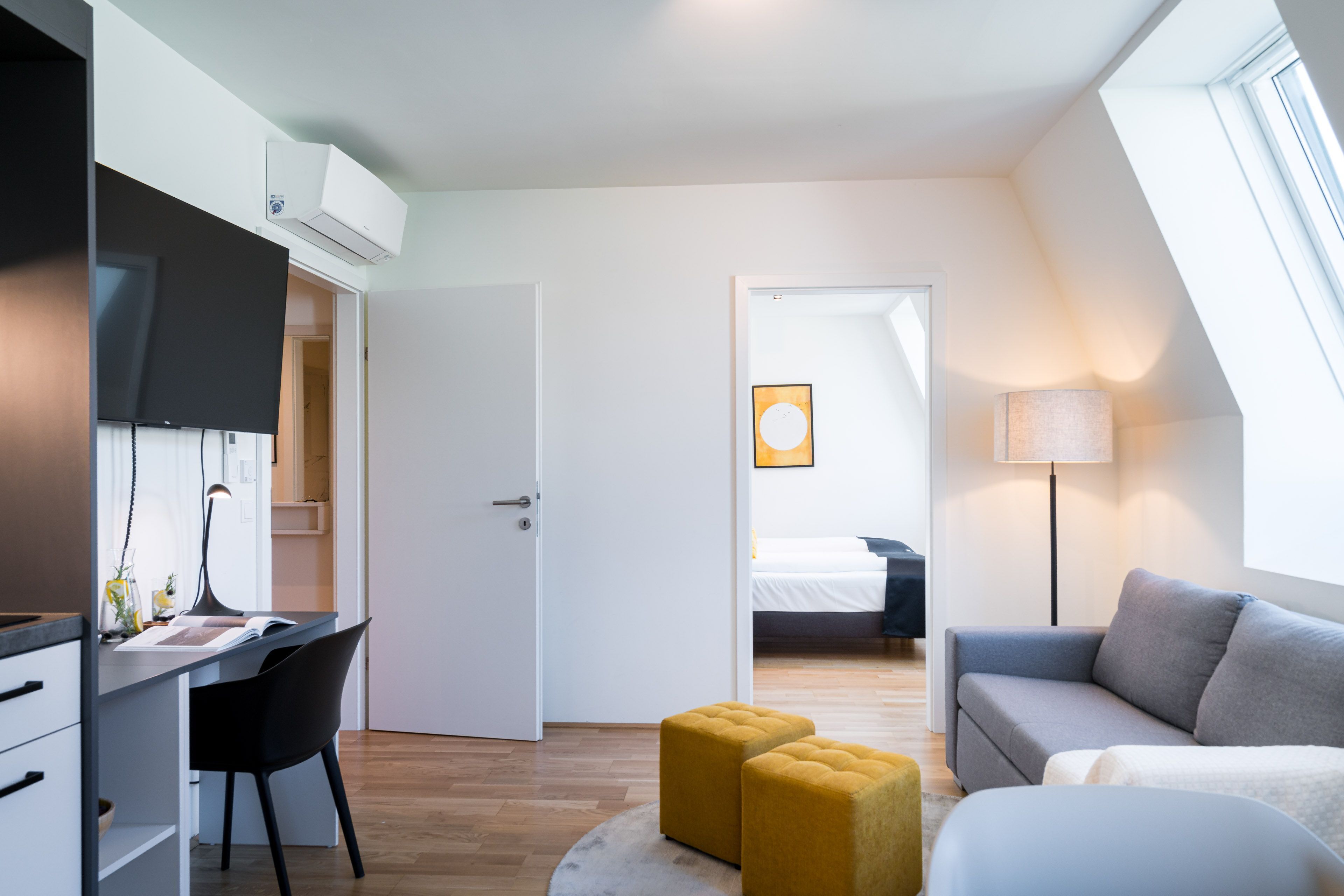 1 sovrum, strykjärn/strykbräda, gratis wi-fi och sängkläder