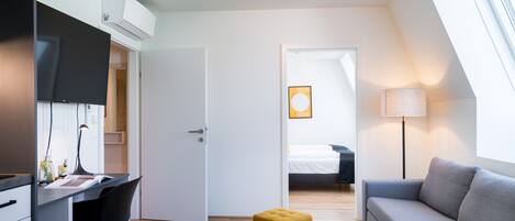 1 sovrum, strykjärn/strykbräda, gratis wi-fi och sängkläder