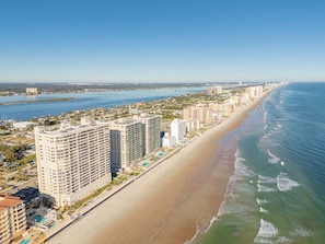 On the beach