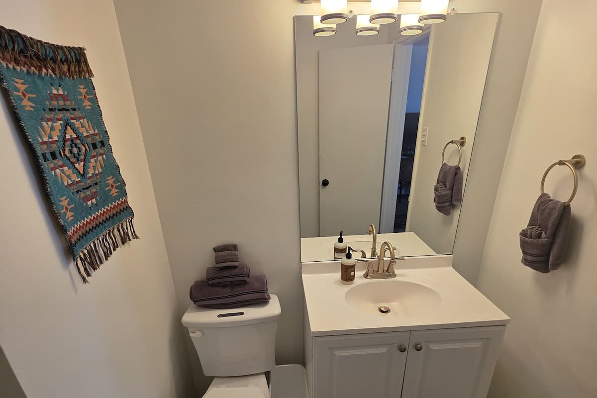 Traditional Single Room, 1 Queen Bed | Bathroom | Eco-friendly toiletries, towels, soap, shampoo