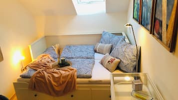 2 chambres, bureau, lit parapluie, Wi-Fi