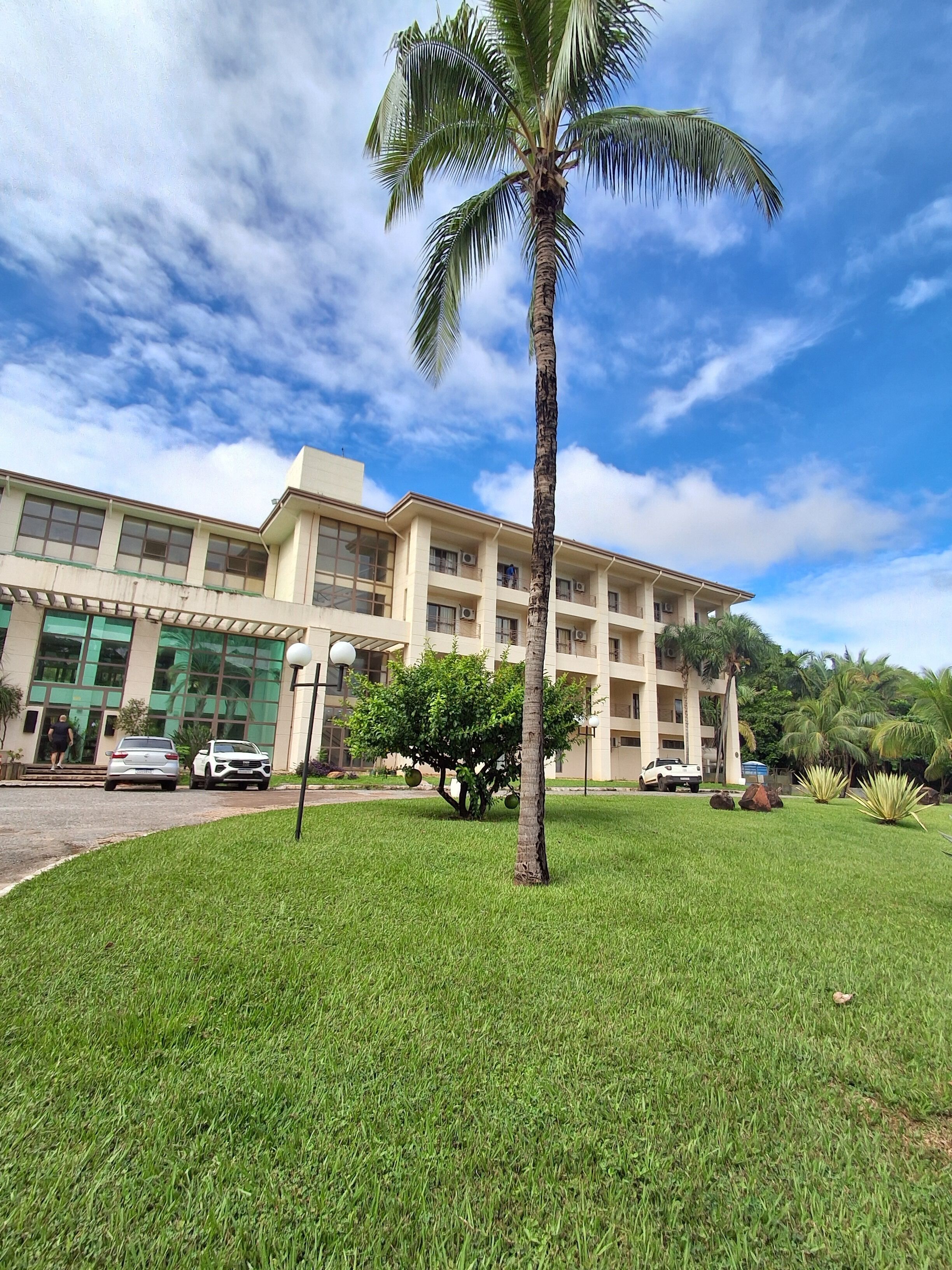 Fassade der Unterkunft