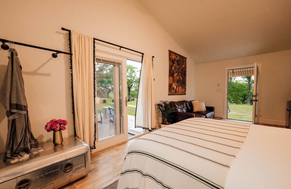 1 makuuhuone, vuodevaatteet