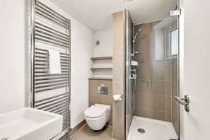 Shower, hair dryer