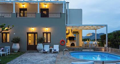 Villa Elodia with Pool & Garden in Heart of Crete