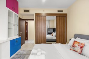 2 bedrooms, iron/ironing board, WiFi, bed sheets - Breathtaking 2 bedrooms full see view (Dubai)