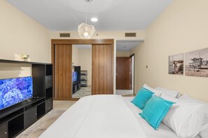 2 soverom, strykejern/-brett, wi-fi og sengetøy