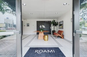 Entrée de l’hébergement