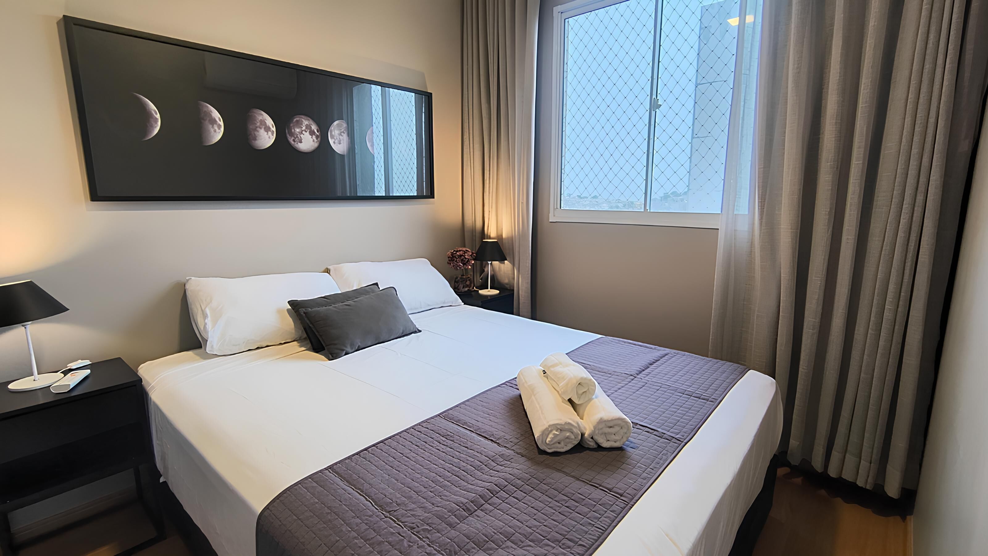 Lägenhet Comfort | 2 sovrum, arbetsyta för laptop, strykjärn/strykbräda och gratis wi-fi