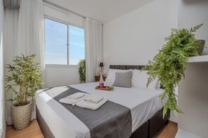 Apartment | 2 bilik tidur, ruang kerja komputer riba, seterika/papan seterika