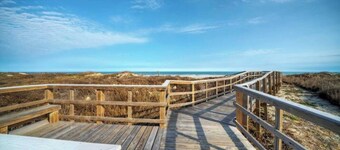 Beach Boardwalk Access Pool + Remodeled Interior Tropical Haven by Avantstay