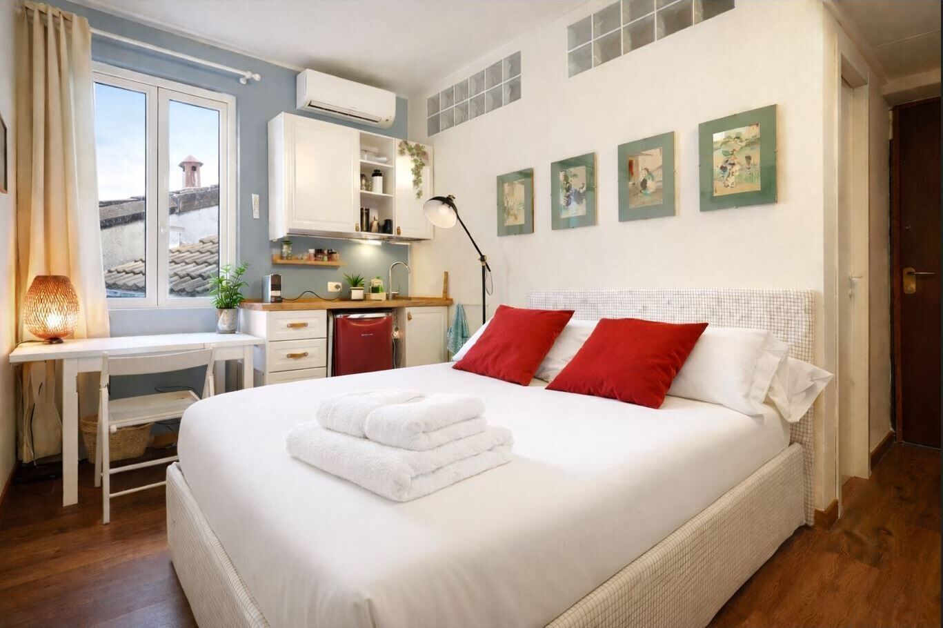 Gratis wifi, beddengoed