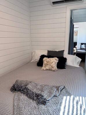 2 bedrooms, iron/ironing board, travel crib, WiFi