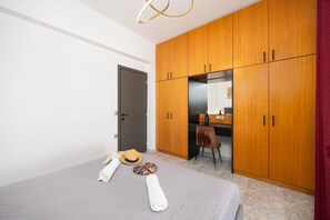 2 dormitorios, tabla de planchar con plancha, wifi y ropa de cama