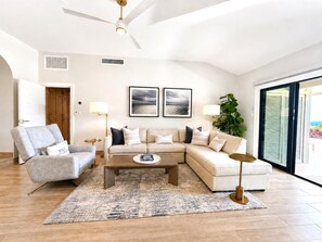 TV - Kapalua Golf Villa | Luxury Ocean View Two-Bedroom Villa with Panoramic Views. Rental Car Included with 6+ Nights! KGV-22P2 by KBM (Lahaina)