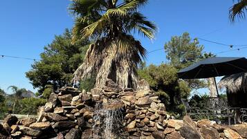 Overnatningsstedets område