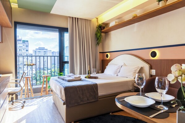 Apartment | View from room - Estudio piscina e AC prox ao Ibirapuera (São Paulo)