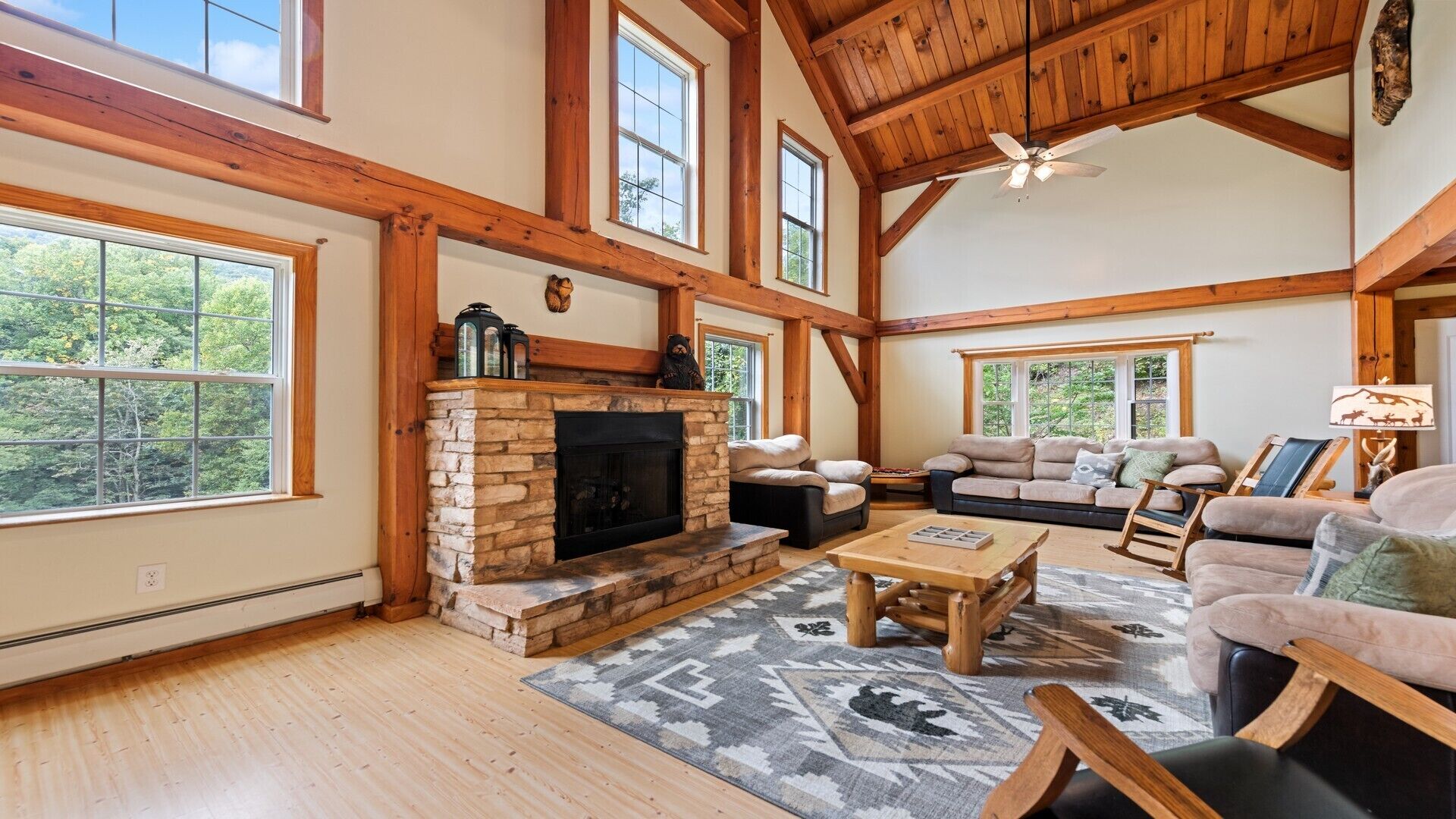 TV connectée, cheminée, jeux vidéo