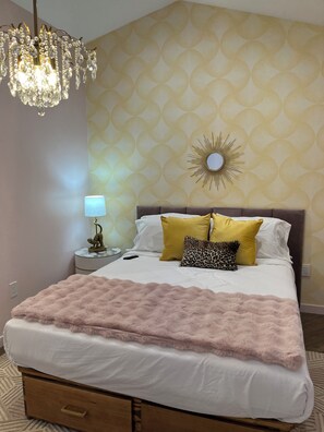 1 chambre, lit parapluie, Wi-Fi, draps fournis