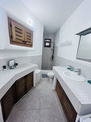 Shower, hair dryer, towels - So COSY Appart! Private swimming pool! (Las Terrenas)