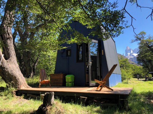 Unglaubliches Minihaus (Tiny House) am Fuße des Berges, ökologisch nachhaltig