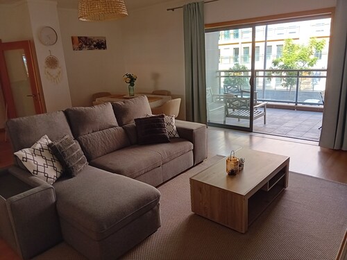 Spacious and welcoming modern apartment.
