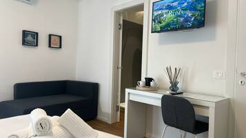 Chambre Triple Supérieure, balcon