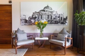 Living area - Casa Hedera México (Mexico City)