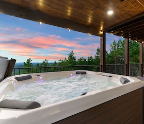Bain à remous extérieur