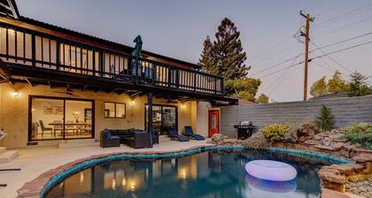Sunset Spanish Villa W/ Pool, Pool table, BBQ +