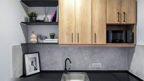 Private kitchen - Industrial cozy studio in Piata Amzei (Bucharest)