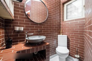 Comfort appartement, 1 queensize bed, niet-roken, keuken | Badkamer