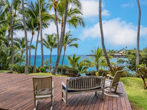  Kona Bay Oceanfront House by KBM