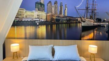 1 bedroom, in-room safe, iron/ironing board, travel cot