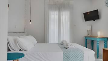 1 室のベッドルーム、アイロン / アイロン台、WiFi (無料)、ベッドシーツ