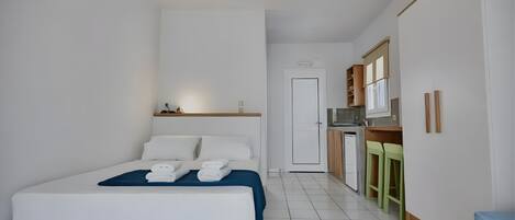 1 makuuhuone, silitysrauta/-lauta, ilmainen Wi-Fi, vuodevaatteet