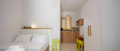 1 makuuhuone, silitysrauta/-lauta, ilmainen Wi-Fi, vuodevaatteet