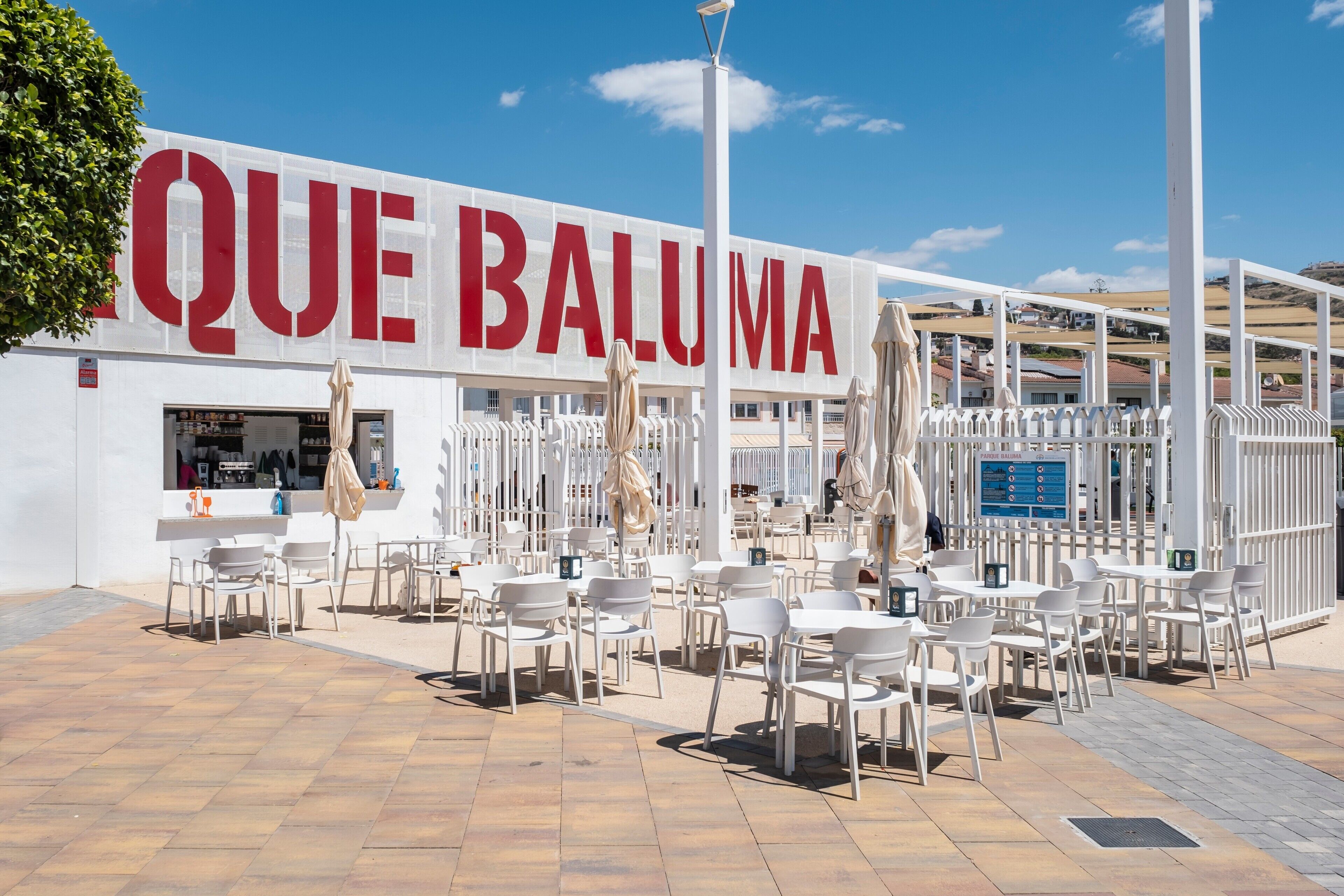 Udendørs spisemuligheder