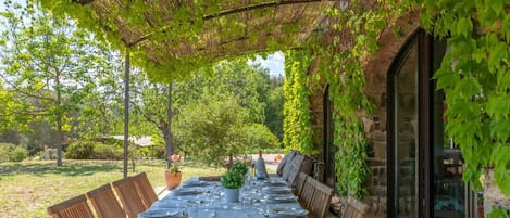 Restauration en plein air