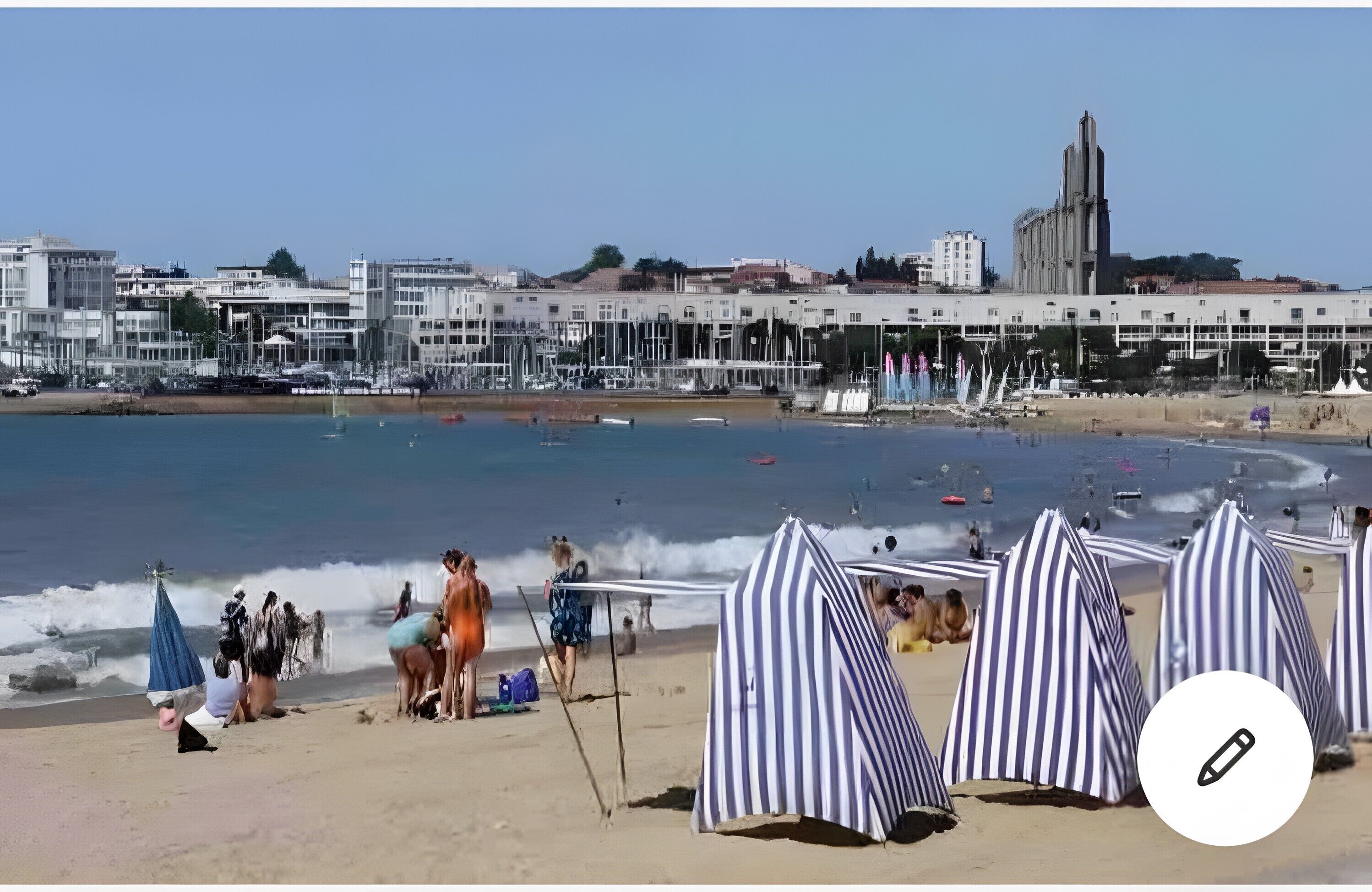 Beach nearby