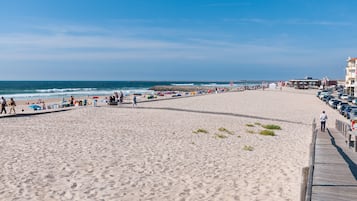 Vlak bij het strand
