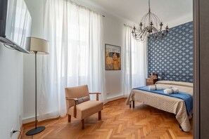 3 chambres, fer et planche à repasser, draps fournis