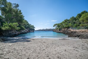 On the beach