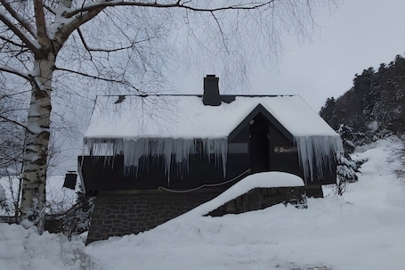 Exterior. Chalet "Les Sonnailles" with Mountain View, Shared Garden & Wi-Fi
